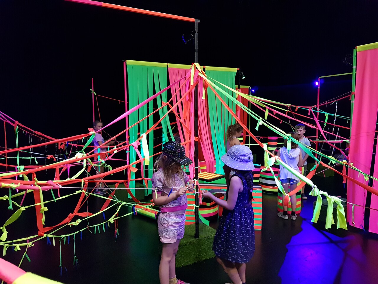Image: School Holiday Arts Program, 2019, photographed by Beth McMahon
